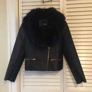 Barneys Originals Faux Shearling Jacket